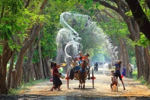 Du lịch Đông Nam Á tham gia vào những lễ hội té nước sôi động