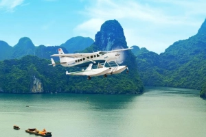 Du lịch Vịnh Hạ Long - Bay ngắm toàn cảnh vịnh với thủy phi cơ Hải Âu