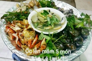 Du lịch Vũng Tàu thưởng thức ốc mâm 5 món ‘gây sốt’ chỉ 150.000 đồng