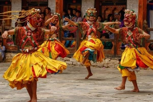 Hình ảnh quốc gia Phật giáo Bhutan thanh bình