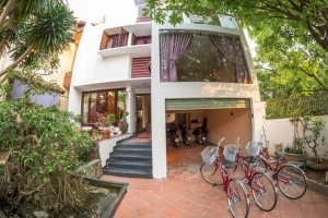 Homestay hoài cổ với nội thất tre