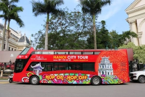 Hop on - Hop off Hà Nội City Tour chính thức khai trương
