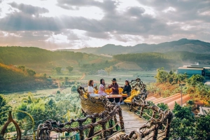 Hướng dẫn đường đi tới Thúy Thuận Coffee - quán cà phê có diện tích khủng nhất Đà Lạt