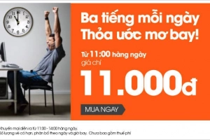 Jetstar: Ba tiếng mỗi ngày - Thỏa ước mơ bay