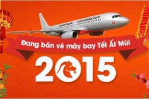 Jetstar bắt đầu bán vé máy bay dịp Tết Ất Mùi 2015