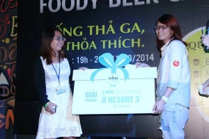 Khách hàng tham gia Foody Beer &#038; Buffet ‘rinh’ nhiều giải thưởng giá trị từ placevietnam.com