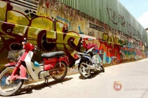 Khám phá con hẻm Graffiti đặc biệt giữa lòng Sài Gòn