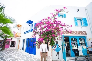 Khám phá Santorini Park - Hy Lạp thu nhỏ giữa lòng Thái Lan
