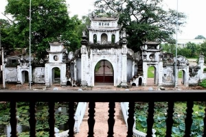 Không gian thanh tịnh trong chùa Bối Khê