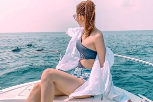 Khu resort ngắm cá heo ở Maldives khiến Minh Hằng phấn khích