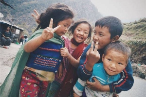 Khung cảnh bình yên của Nepal trước trận động đất kinh hoàng