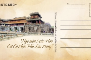 Kinh thành Huế - placevietnam Postcard