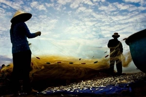 Làng chài bình yên ven biển Vũng Tàu