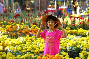 Làng hoa Sa Đéc đón Tết Mậu Tuất
