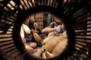 Làng nghề đan đó hơn 200 năm tuổi