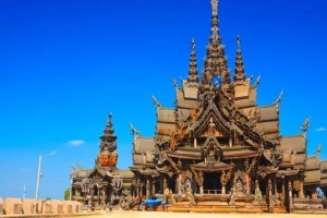 Lâu đài bằng gỗ không có đinh ở Pattaya