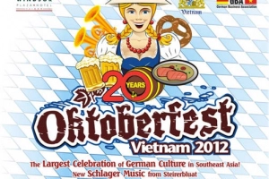 Lễ hội bia Đức Oktoberfest 2012 tại TP HCM và Hà Nội