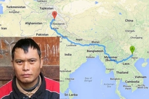 Lưu lạc 5.800 km từ Mèo Vạc sang tận Pakistan