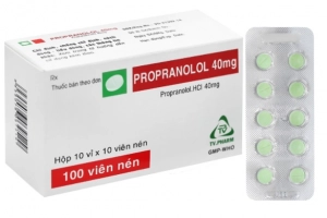 Lưu ý khi dùng thuốc propranolol 40mg điều trị u máu ở trẻ em
