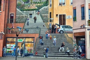 Lyon - thành phố của những bức tranh khổng lồ