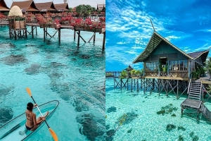 Mê mẩn với vùng biển xanh ở đảo Mabul Malaysia