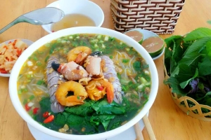 Món bún cù kỳ Quảng Ninh, đặc sản nhất định phải thử ở Hạ Long