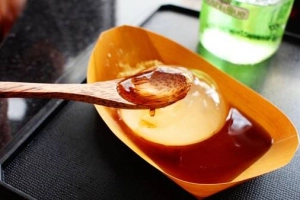 Món tráng miệng kiểu Nhật tròn như giọt nước