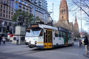 Một ngày trên xe điện khi du lịch Melbourne