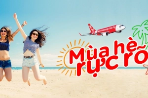 Mùa hè rực rỡ với AirAsia - giá vé chỉ từ 8 USD/chiều