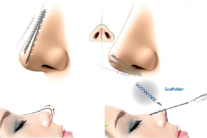 Nên nâng mũi bằng chỉ hay tiêm filler?