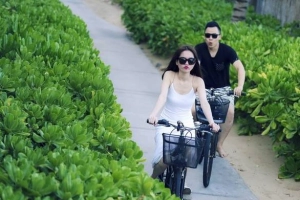 Ngọc Trinh cùng Vũ Khắc Tiệp đến Six Senses Côn Đảo nghỉ dưỡng đầu năm