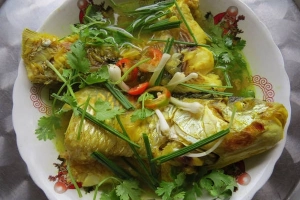 Ngọt bùi cá trôi đầm Lâm Bình