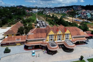 Nhà ga xe lửa cổ nhất Đông Dương ở Đà Lạt