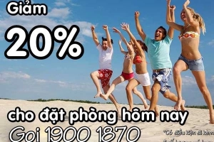 Nhanh tay đặt phòng khách sạn giổ Tổ ngay hôm nay để được giảm giá 20%
