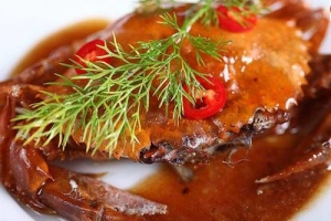 Những món ăn ngọt ngào từ cua bấy