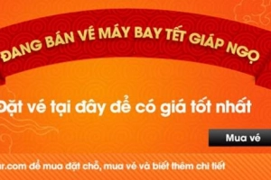 NÓNG: Jetstar bán vé máy bay Tết Giáp Ngọ 2014