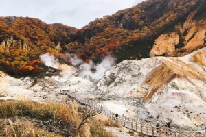 Onsen và chụp ảnh không chán ở &#8216;Thung lũng tử thần&#8217;