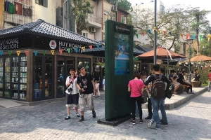 Phố sách - không gian giao lưu và thư giãn mới ở Hà Nội
