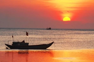 Phong cảnh thơ mộng trên đảo Lý Sơn