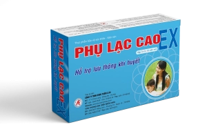 Phụ Lạc Cao EX hỗ trợ cải thiện đau bụng kinh, lạc nội mạc tử cung