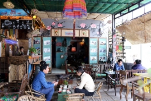 Quán cà phê gợi nhớ không gian 40 năm trước