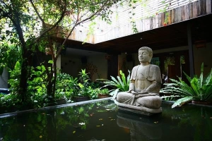 Quán cà phê phong cách thiền giữa Sài Gòn