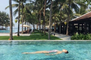 Resort bên bờ biển Hà My được sao Hàn yêu thích