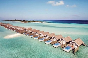 Resort xa hoa, có nhiều bể bơi nhất ở Maldives