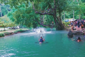 Rong chơi như Tarzan ở Vang Vieng