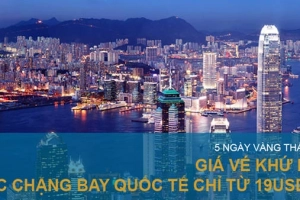 Săn vé máy bay giá rẻ với hàng loạt chương trình khuyến mãi cuối tháng 4