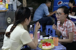 Sữa chua muối - món ăn vặt chỉ có ở Đà Nẵng