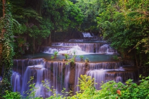 Tan chảy trước vẻ đẹp của &#8220;thác thiên đường&#8221; Huay Mae Khamin