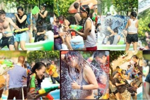Tham gia lễ hội Songkran giữa lòng Sài Gòn