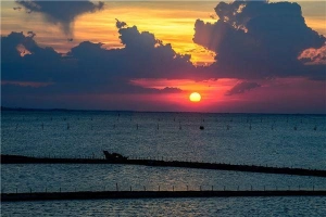 Thẫn thờ với khoảnh khắc hoàng hôn trên phá Tam Giang